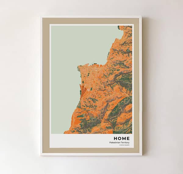 Custom City Map Prints Posters Personalized City Maps Craft Oak