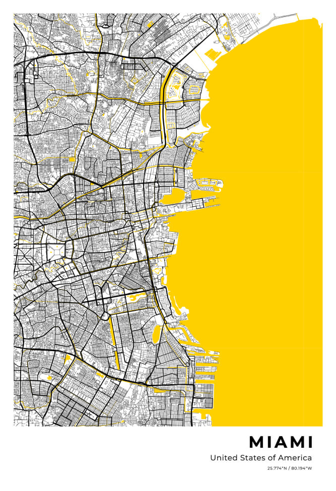 Miami map